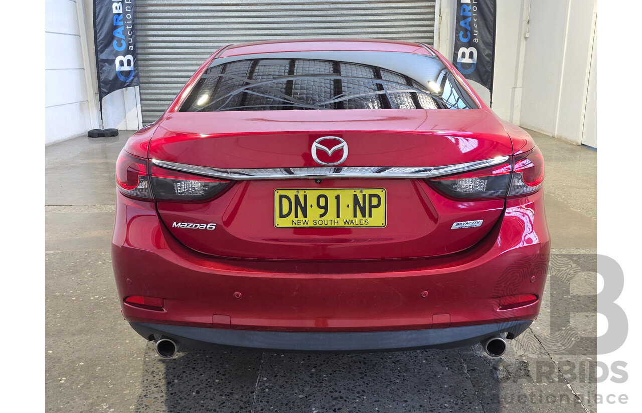 1/2013 Mazda 6 Touring FWD 6C 4d Sedan Red 2.2L