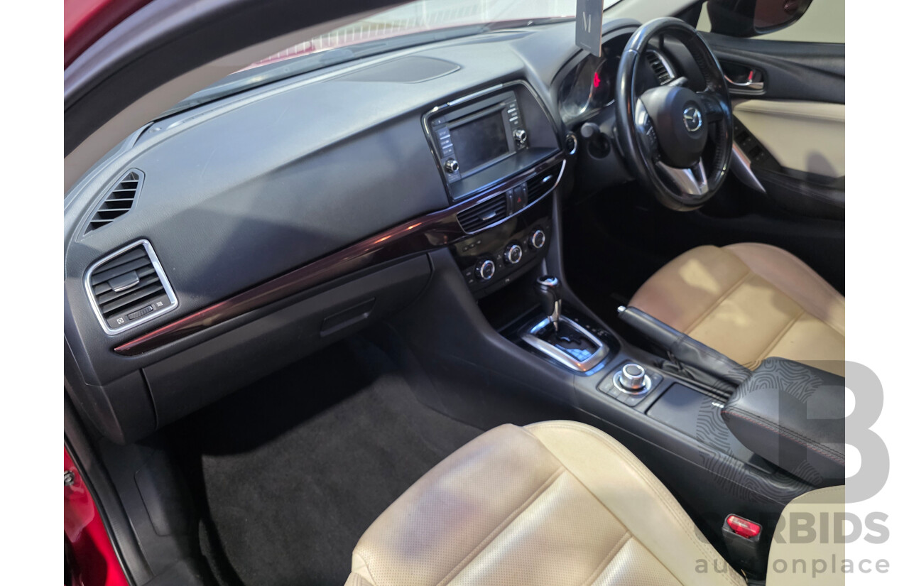 1/2013 Mazda 6 Touring FWD 6C 4d Sedan Red 2.2L