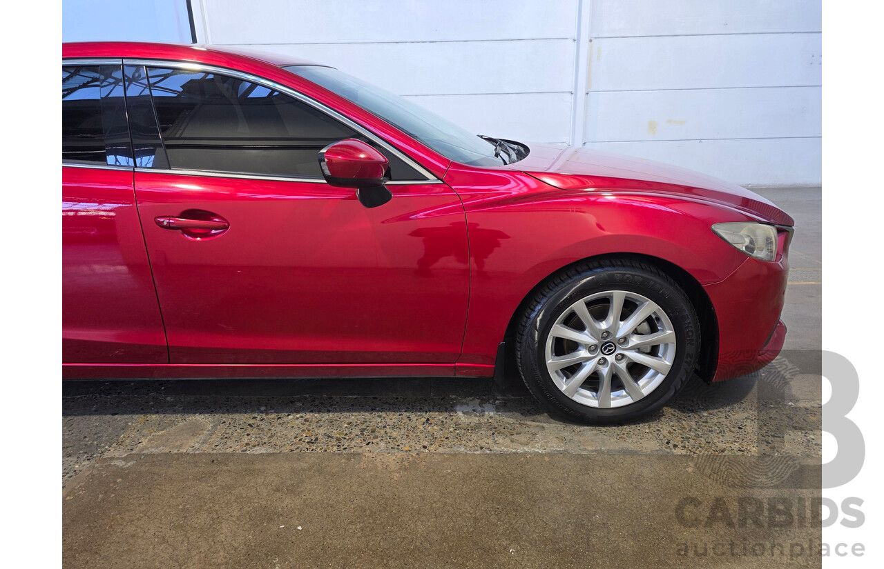 1/2013 Mazda 6 Touring FWD 6C 4d Sedan Red 2.2L