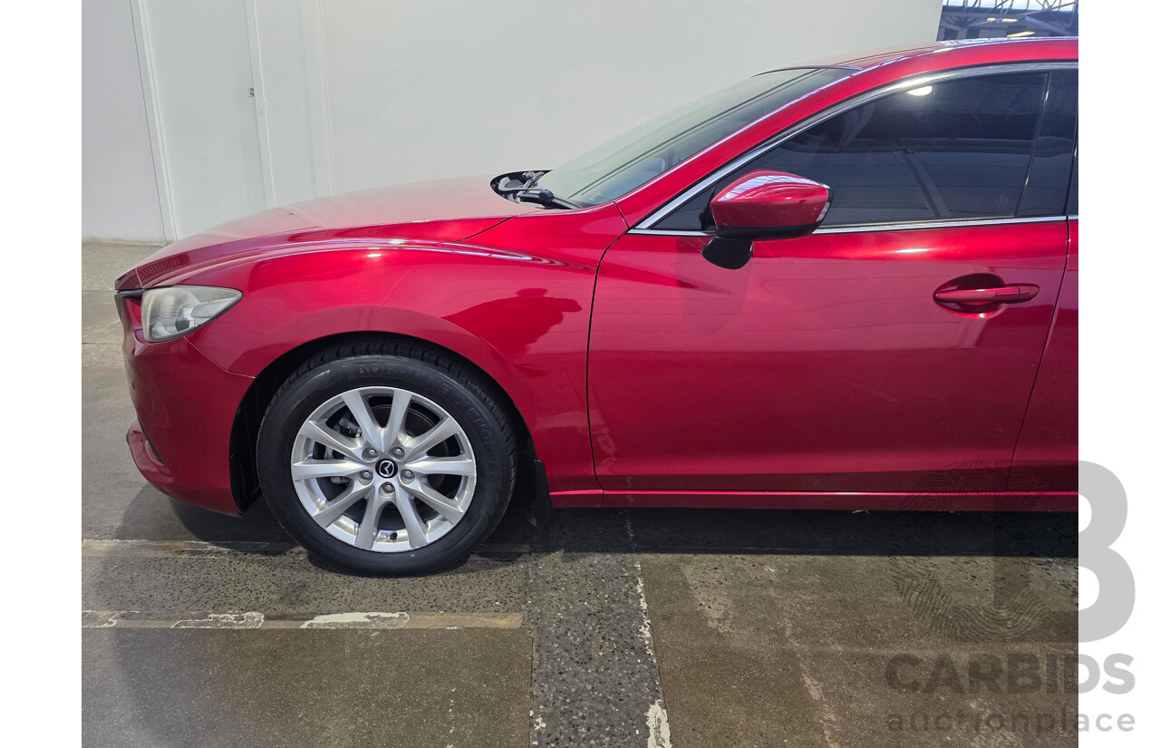 1/2013 Mazda 6 Touring FWD 6C 4d Sedan Red 2.2L