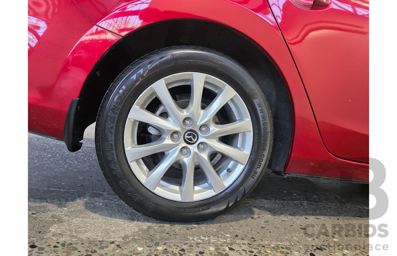 1/2013 Mazda 6 Touring FWD 6C 4d Sedan Red 2.2L