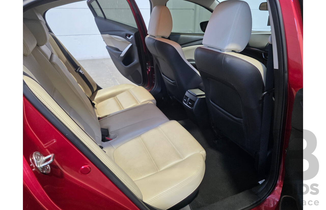 1/2013 Mazda 6 Touring FWD 6C 4d Sedan Red 2.2L