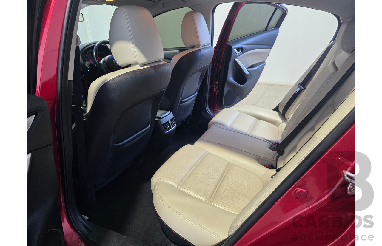 1/2013 Mazda 6 Touring FWD 6C 4d Sedan Red 2.2L
