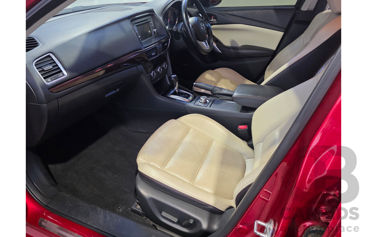 1/2013 Mazda 6 Touring FWD 6C 4d Sedan Red 2.2L