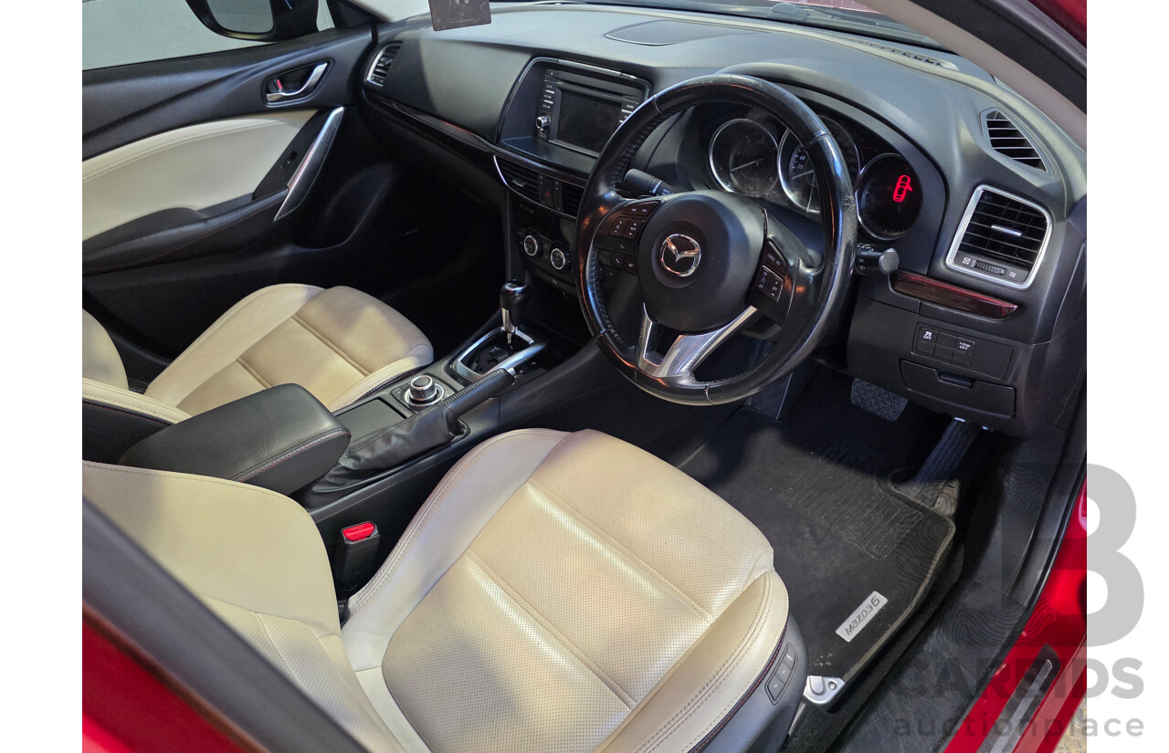 1/2013 Mazda 6 Touring FWD 6C 4d Sedan Red 2.2L