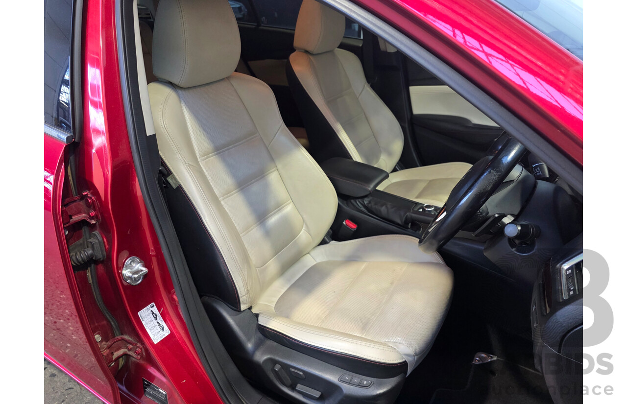 1/2013 Mazda 6 Touring FWD 6C 4d Sedan Red 2.2L