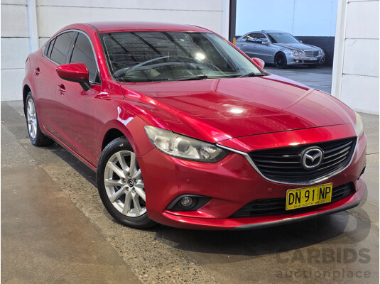 1/2013 Mazda 6 Touring FWD 6C 4d Sedan Red 2.2L
