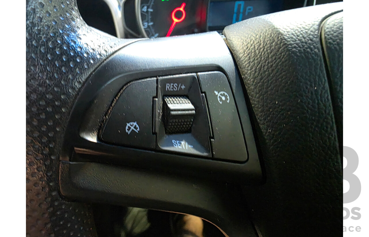 4/2015 Holden Barina CD FWD TM MY15 5d Hatchback White 1.6L