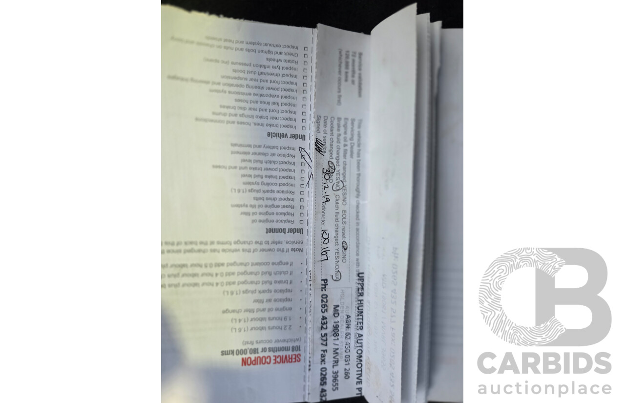 4/2015 Holden Barina CD FWD TM MY15 5d Hatchback White 1.6L