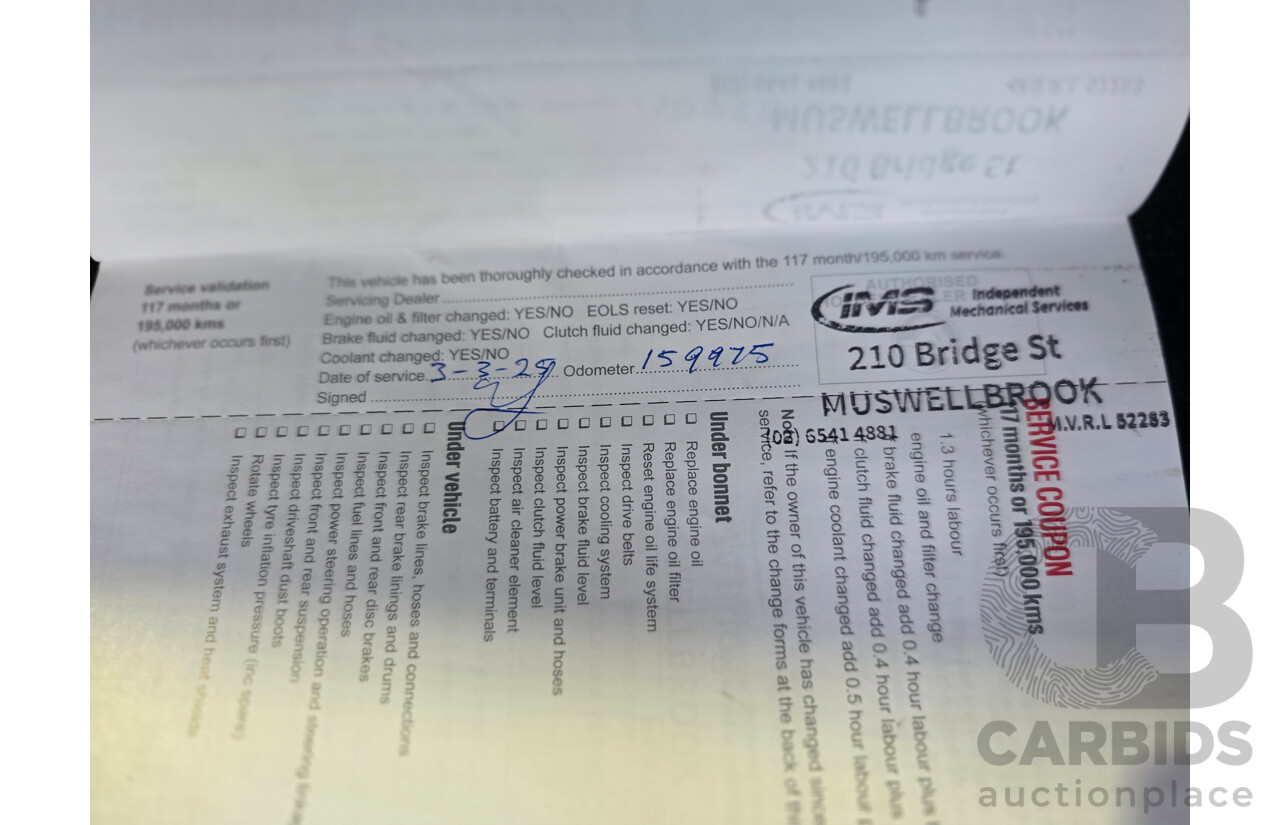 4/2015 Holden Barina CD FWD TM MY15 5d Hatchback White 1.6L