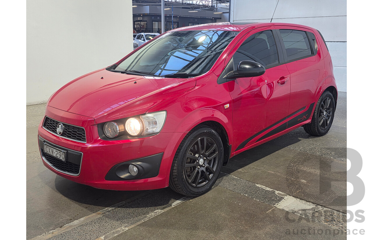 4/2015 Holden Barina CD FWD TM MY15 5d Hatchback White 1.6L