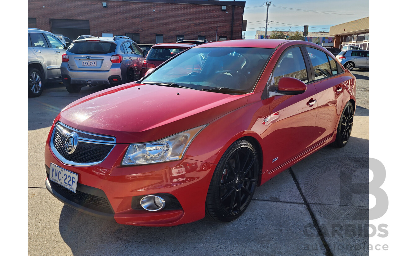 07/2014 Holden Cruze SRi Z-Series JH MY14 4d Sedan Red 1.6L