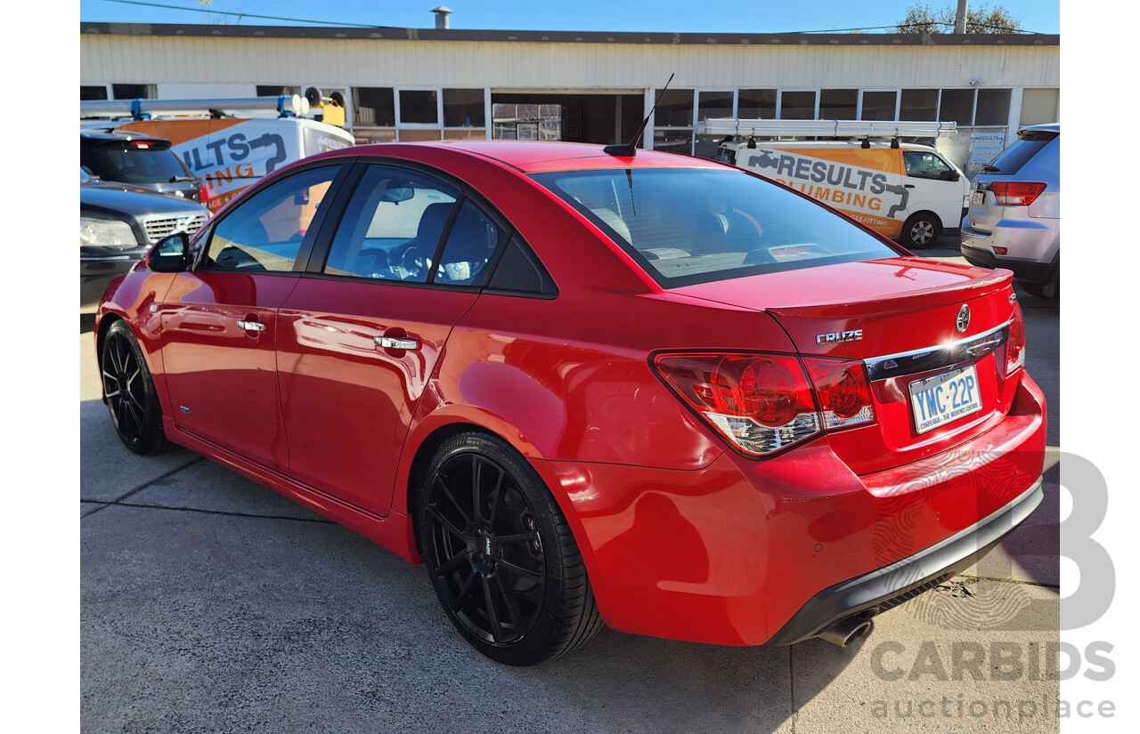07/2014 Holden Cruze SRi Z-Series JH MY14 4d Sedan Red 1.6L