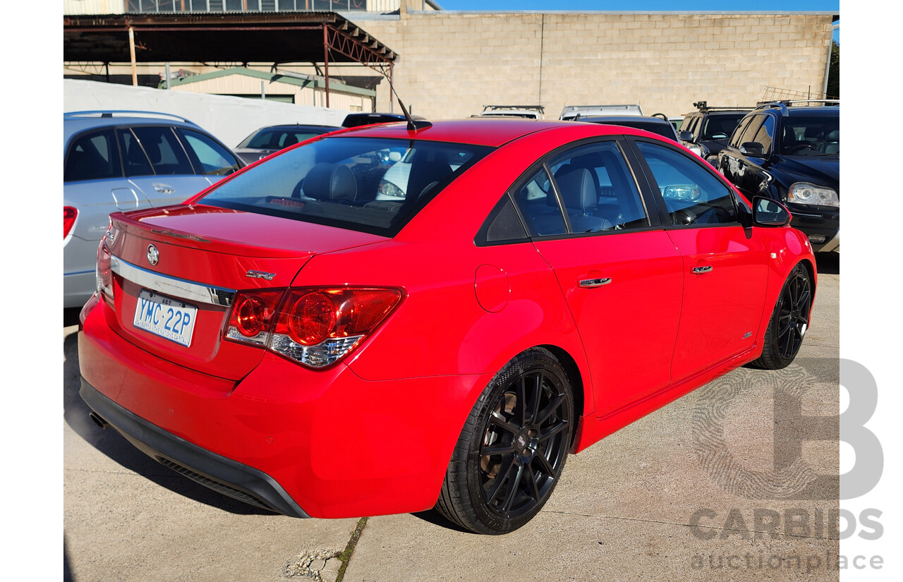 07/2014 Holden Cruze SRi Z-Series JH MY14 4d Sedan Red 1.6L