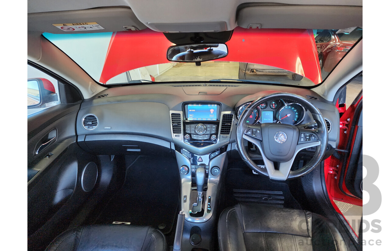 07/2014 Holden Cruze SRi Z-Series JH MY14 4d Sedan Red 1.6L