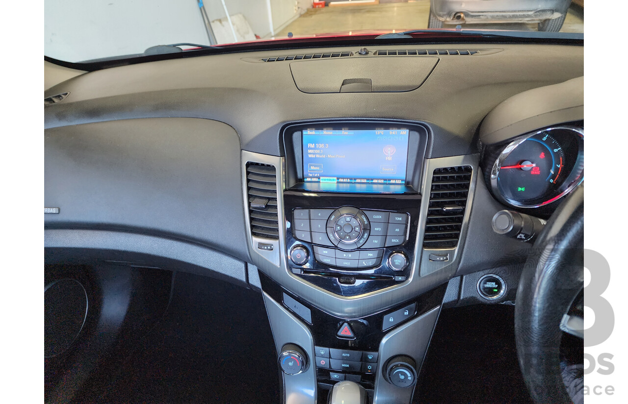 07/2014 Holden Cruze SRi Z-Series JH MY14 4d Sedan Red 1.6L