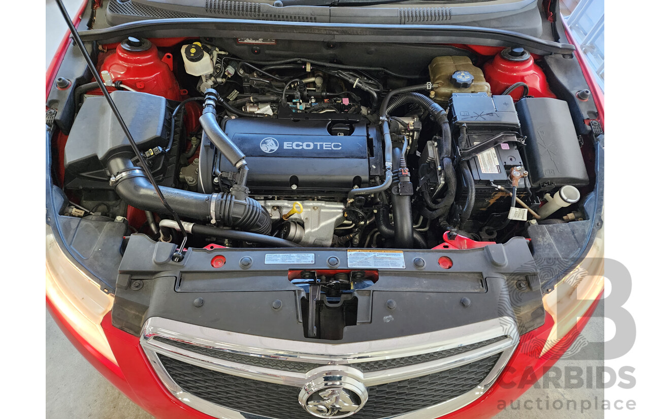 07/2014 Holden Cruze SRi Z-Series JH MY14 4d Sedan Red 1.6L
