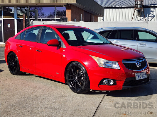07/2014 Holden Cruze SRi Z-Series JH MY14 4d Sedan Red 1.6L