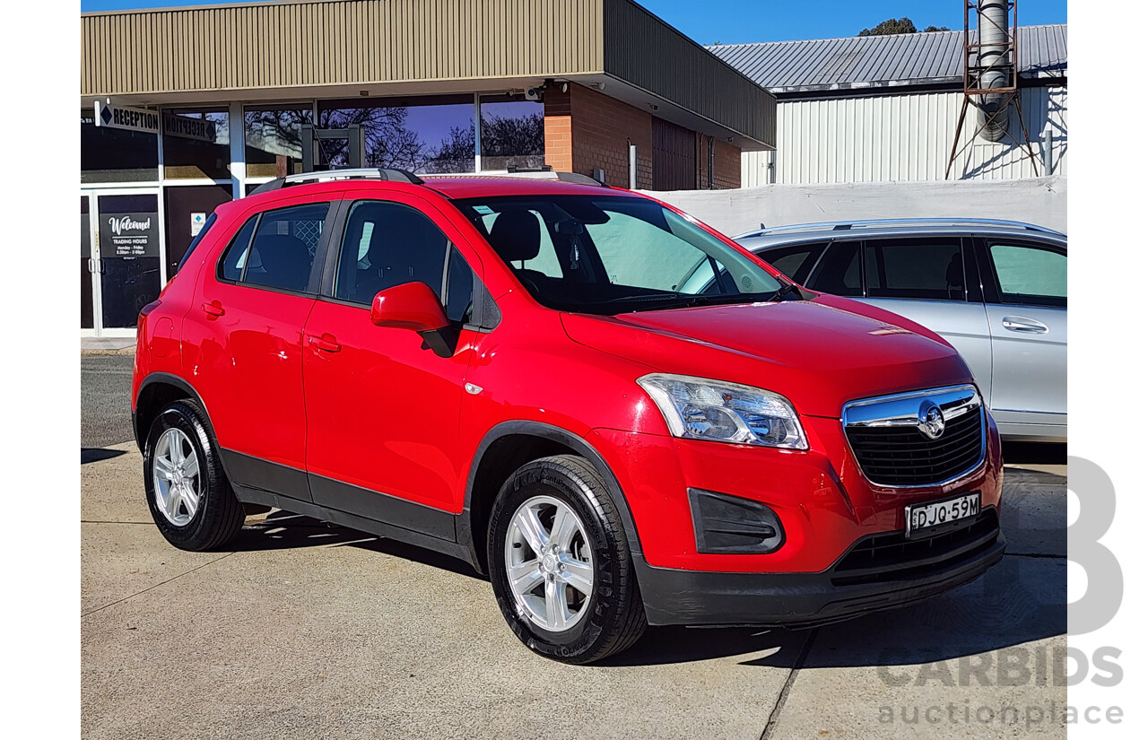 10/2016 Holden Trax LS MY16 4d Wagon Red 1.8L