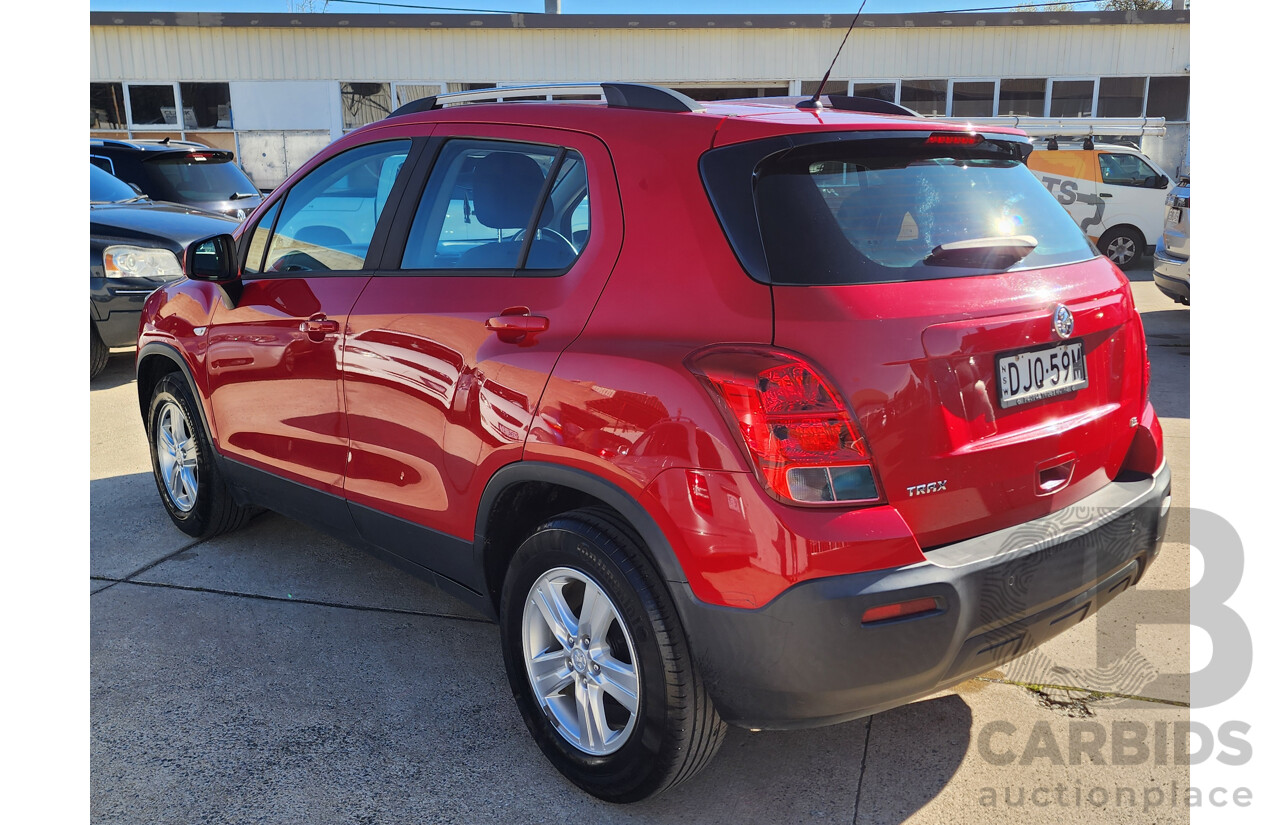 10/2016 Holden Trax LS MY16 4d Wagon Red 1.8L