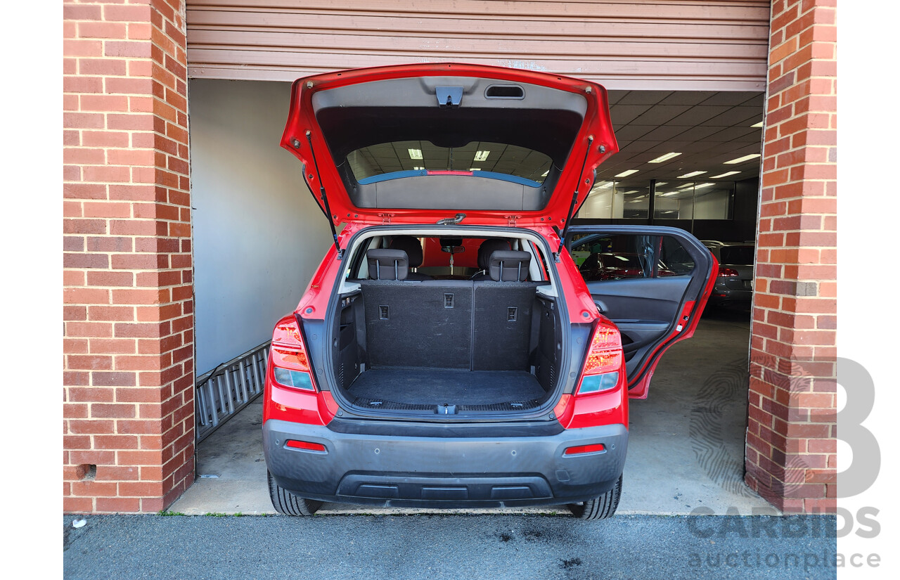 10/2016 Holden Trax LS MY16 4d Wagon Red 1.8L