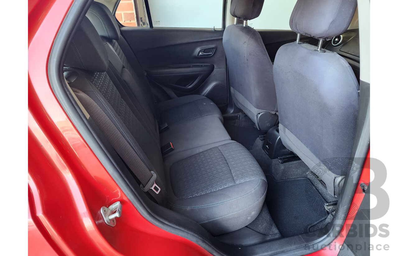 10/2016 Holden Trax LS MY16 4d Wagon Red 1.8L