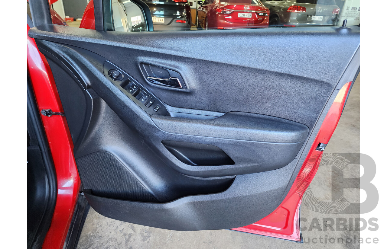 10/2016 Holden Trax LS MY16 4d Wagon Red 1.8L