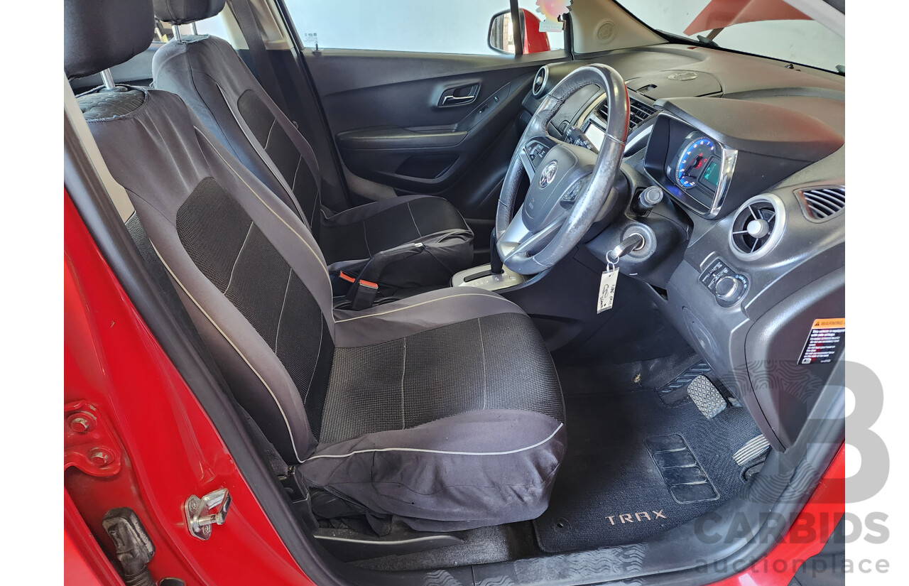 10/2016 Holden Trax LS MY16 4d Wagon Red 1.8L