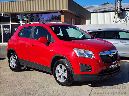10/2016 Holden Trax LS MY16 4d Wagon Red 1.8L