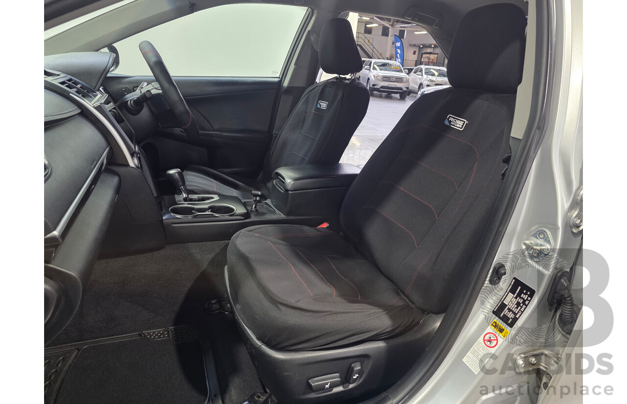 7/2016 Toyota Camry Atara SL AVV50R MY15 4d Sedan Classic Silver Metallic Hybrid 2.5L