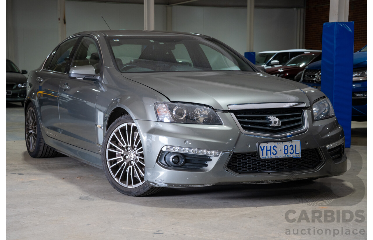 10/2011 Holden Special Vehicles (HSV) E3 Senator Signature MY12 4d Sedan Alto Grey V8 6.2L - Project