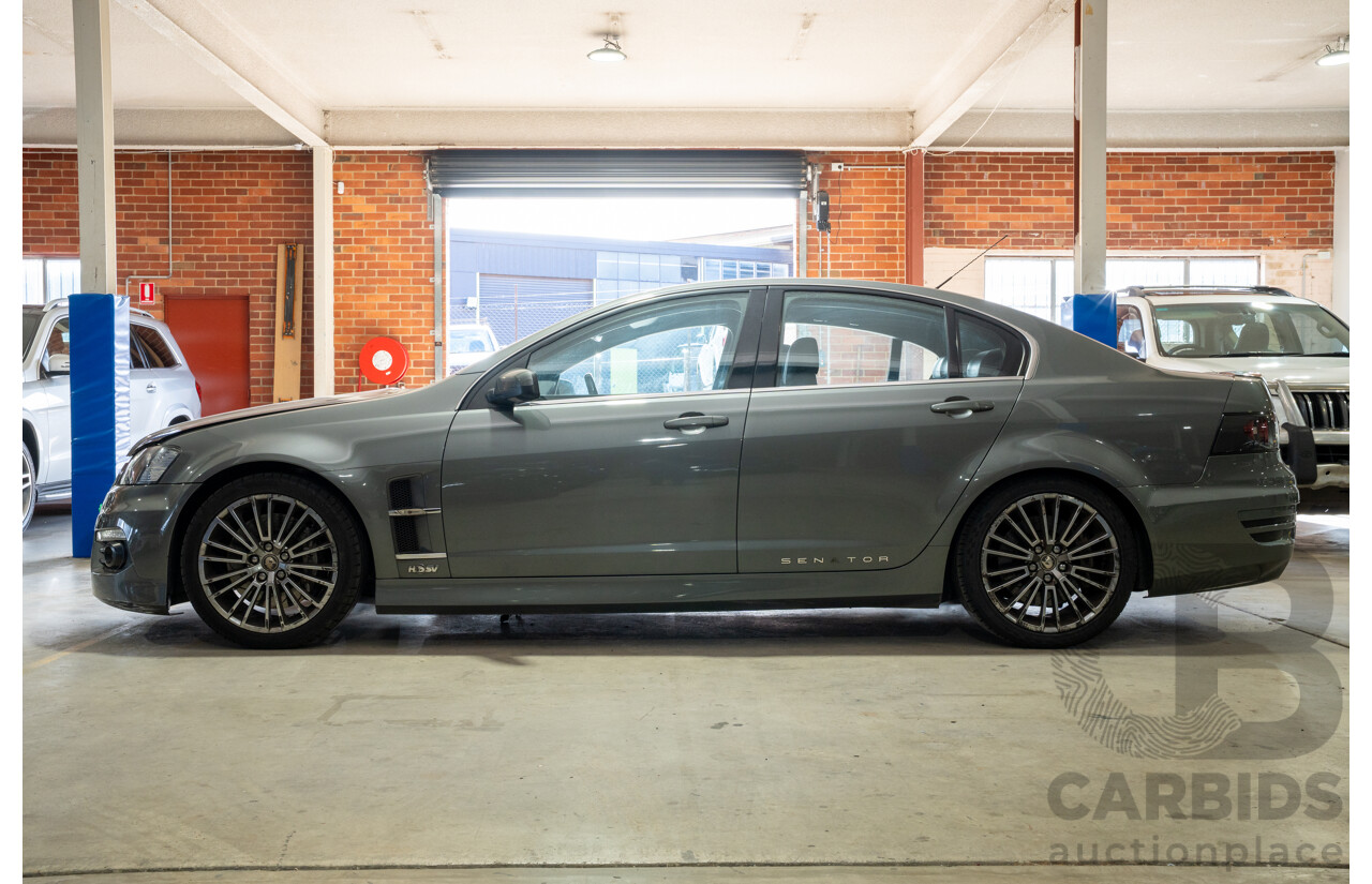 10/2011 Holden Special Vehicles (HSV) E3 Senator Signature MY12 4d Sedan Alto Grey V8 6.2L - Project