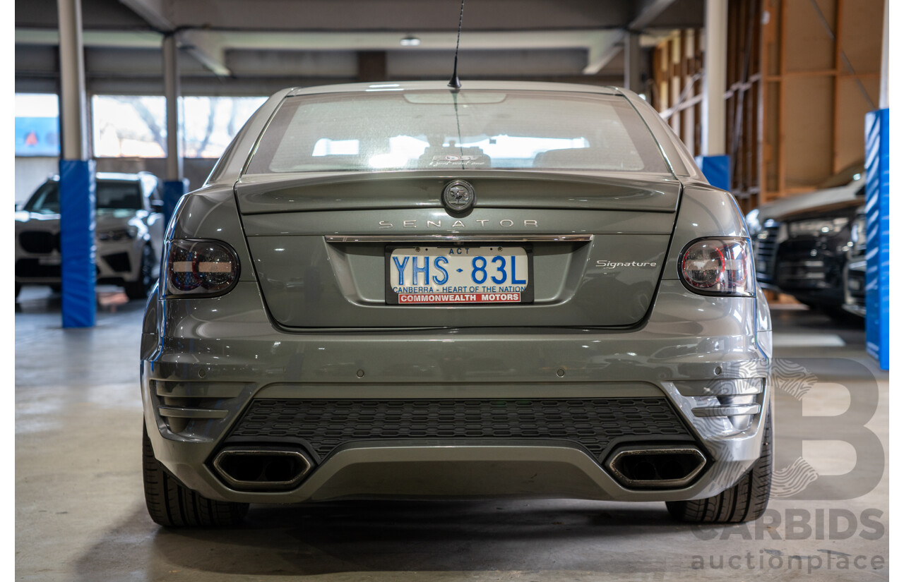 10/2011 Holden Special Vehicles (HSV) E3 Senator Signature MY12 4d Sedan Alto Grey V8 6.2L - Project