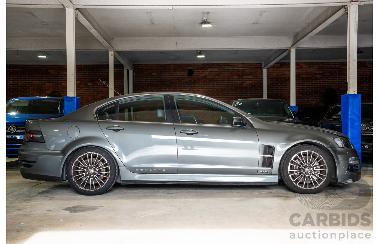 10/2011 Holden Special Vehicles (HSV) E3 Senator Signature MY12 4d Sedan Alto Grey V8 6.2L - Project