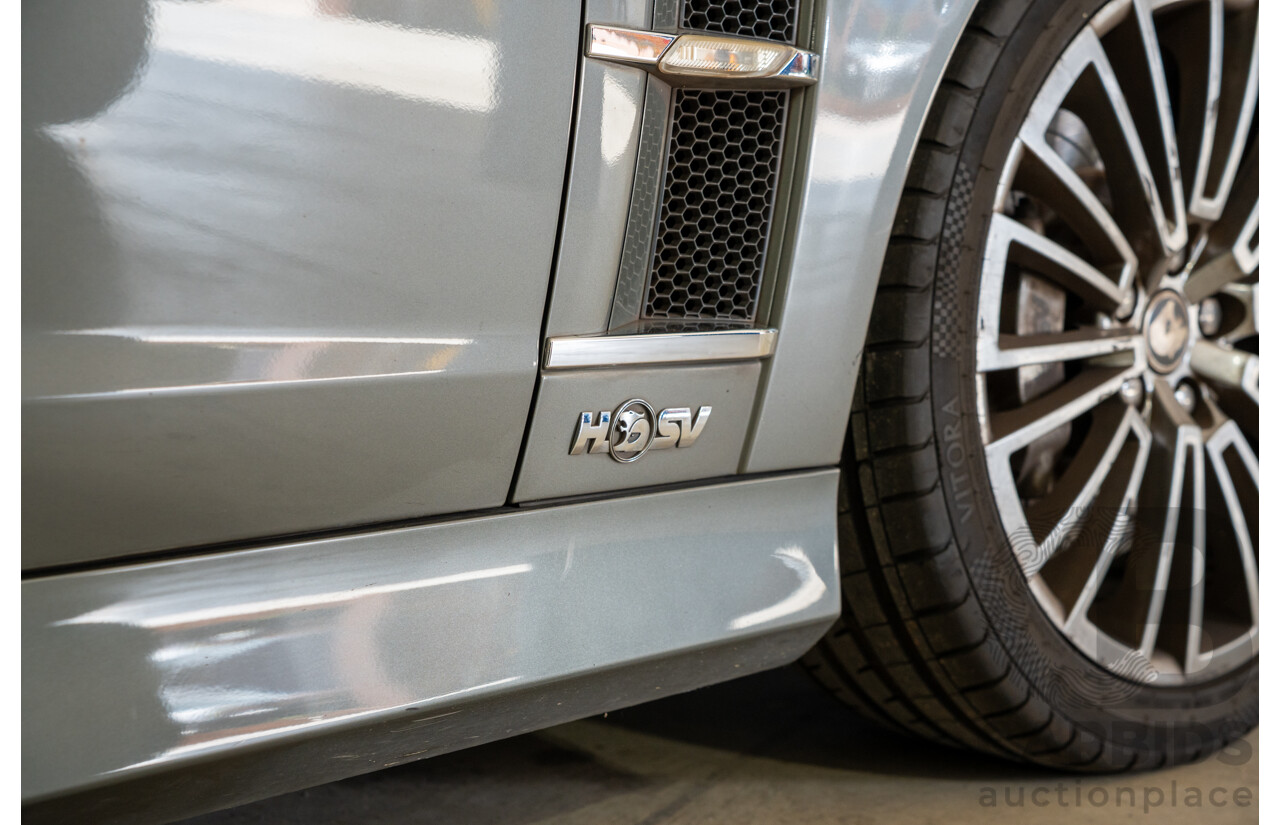 10/2011 Holden Special Vehicles (HSV) E3 Senator Signature MY12 4d Sedan Alto Grey V8 6.2L - Project