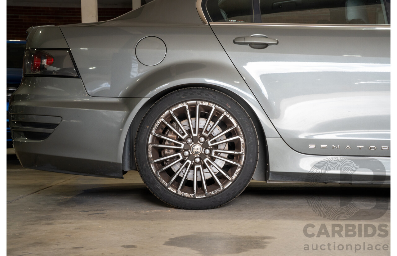 10/2011 Holden Special Vehicles (HSV) E3 Senator Signature MY12 4d Sedan Alto Grey V8 6.2L - Project