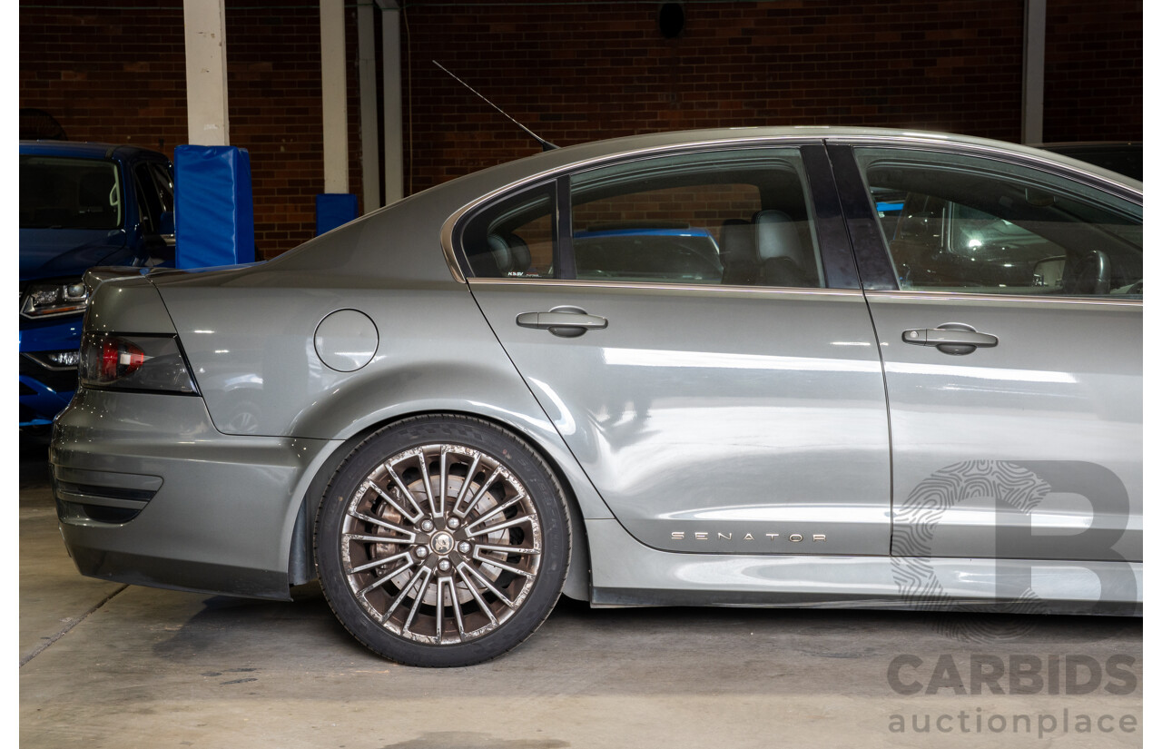 10/2011 Holden Special Vehicles (HSV) E3 Senator Signature MY12 4d Sedan Alto Grey V8 6.2L - Project