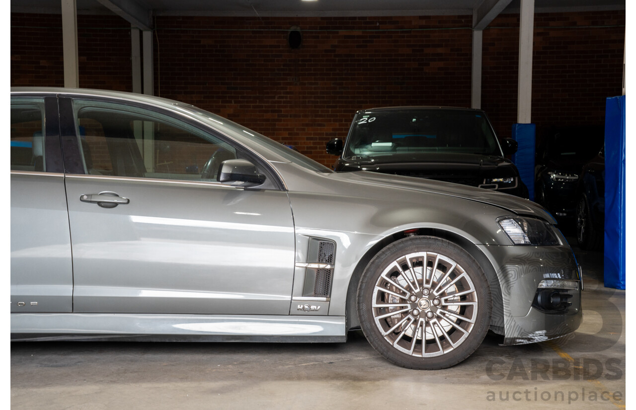 10/2011 Holden Special Vehicles (HSV) E3 Senator Signature MY12 4d Sedan Alto Grey V8 6.2L - Project
