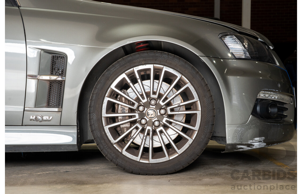 10/2011 Holden Special Vehicles (HSV) E3 Senator Signature MY12 4d Sedan Alto Grey V8 6.2L - Project