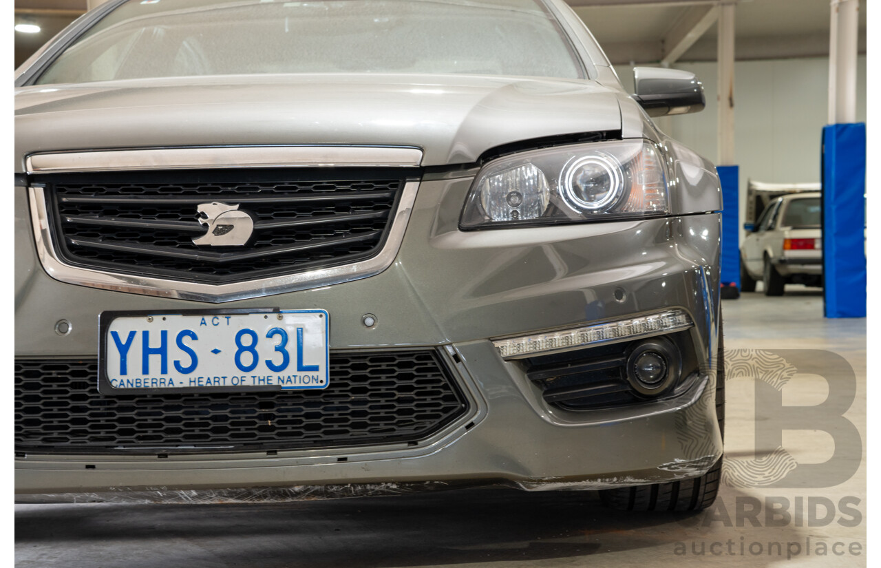 10/2011 Holden Special Vehicles (HSV) E3 Senator Signature MY12 4d Sedan Alto Grey V8 6.2L - Project