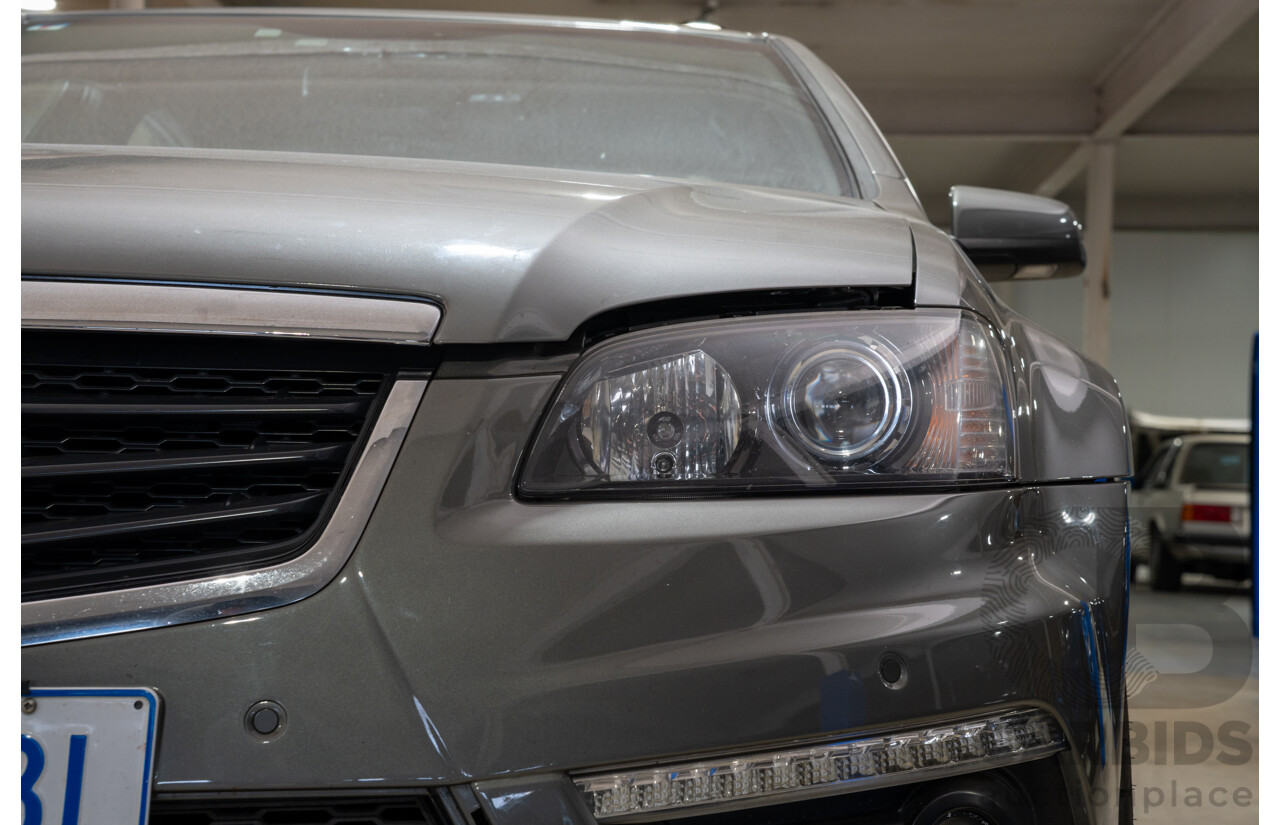 10/2011 Holden Special Vehicles (HSV) E3 Senator Signature MY12 4d Sedan Alto Grey V8 6.2L - Project