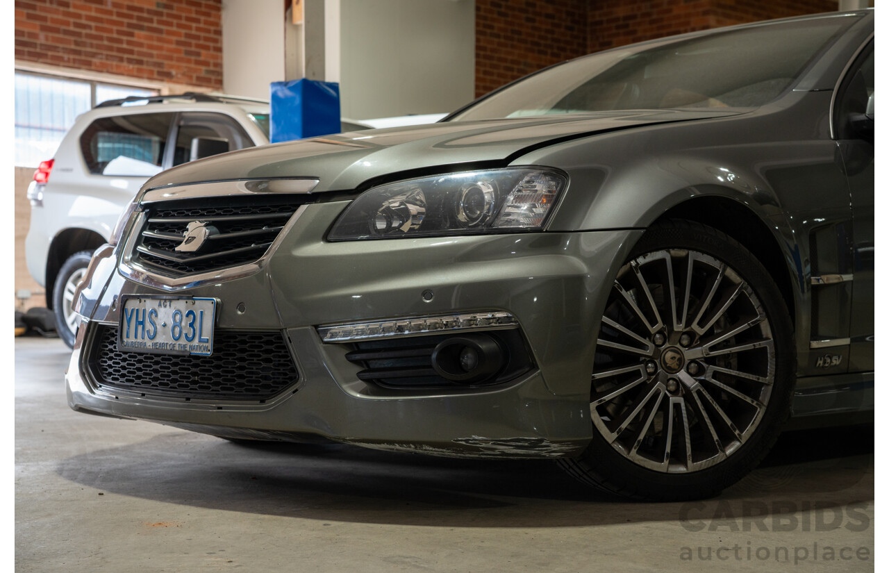 10/2011 Holden Special Vehicles (HSV) E3 Senator Signature MY12 4d Sedan Alto Grey V8 6.2L - Project