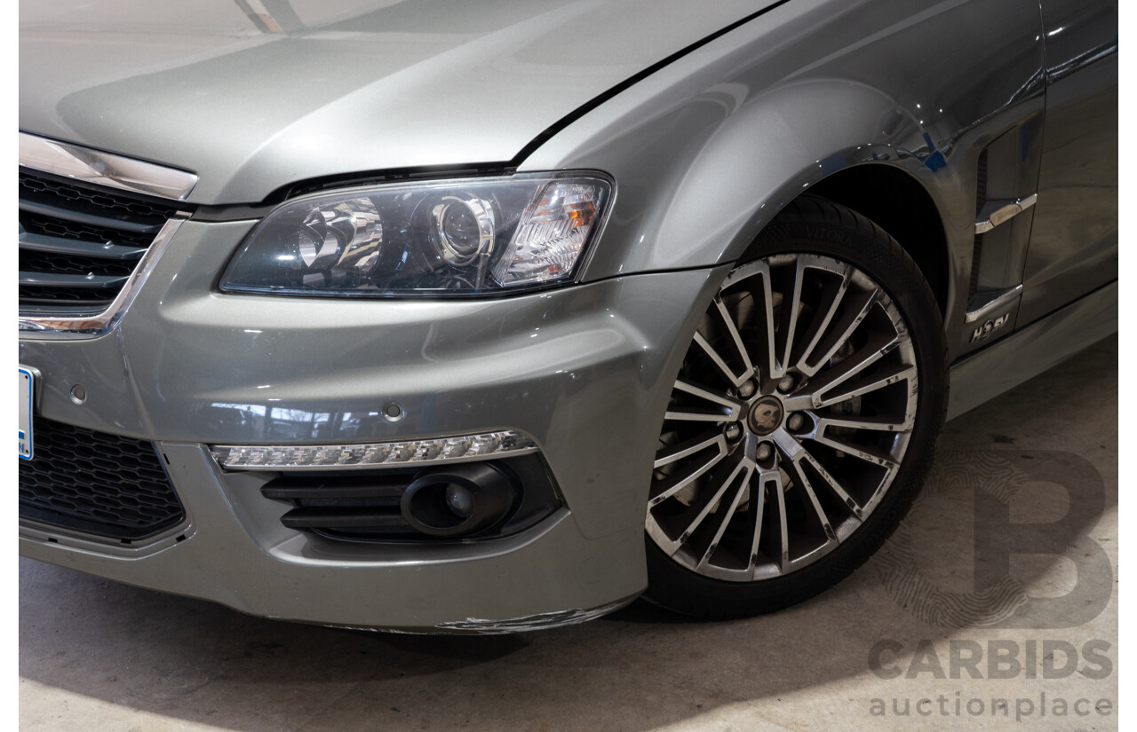10/2011 Holden Special Vehicles (HSV) E3 Senator Signature MY12 4d Sedan Alto Grey V8 6.2L - Project
