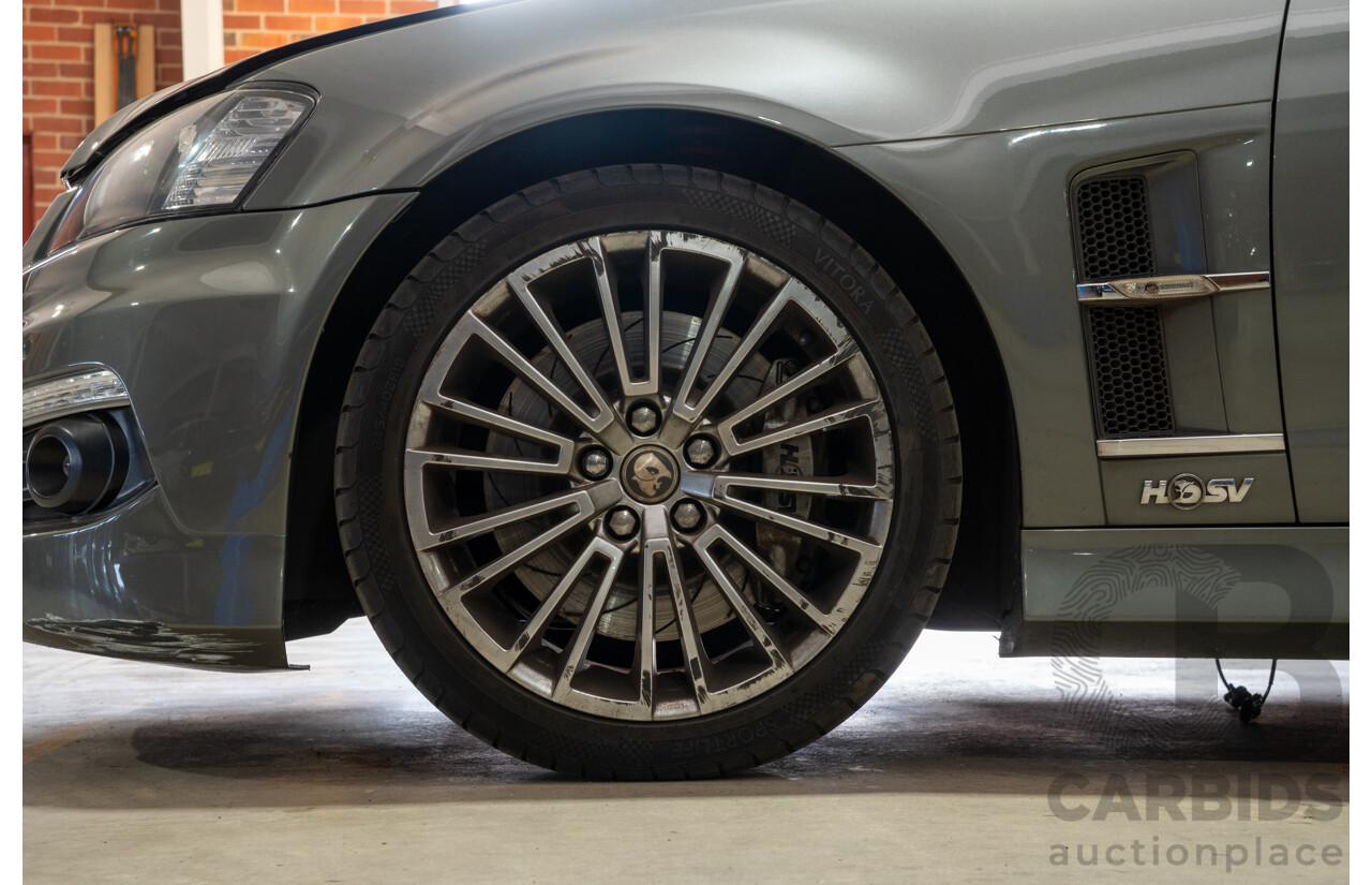 10/2011 Holden Special Vehicles (HSV) E3 Senator Signature MY12 4d Sedan Alto Grey V8 6.2L - Project