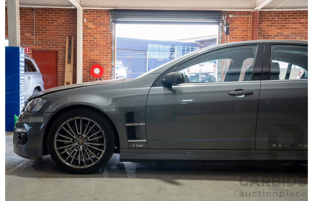 10/2011 Holden Special Vehicles (HSV) E3 Senator Signature MY12 4d Sedan Alto Grey V8 6.2L - Project