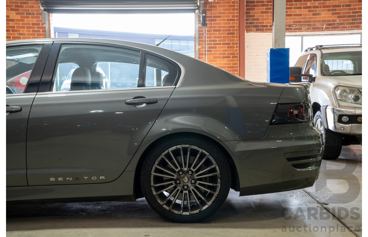 10/2011 Holden Special Vehicles (HSV) E3 Senator Signature MY12 4d Sedan Alto Grey V8 6.2L - Project