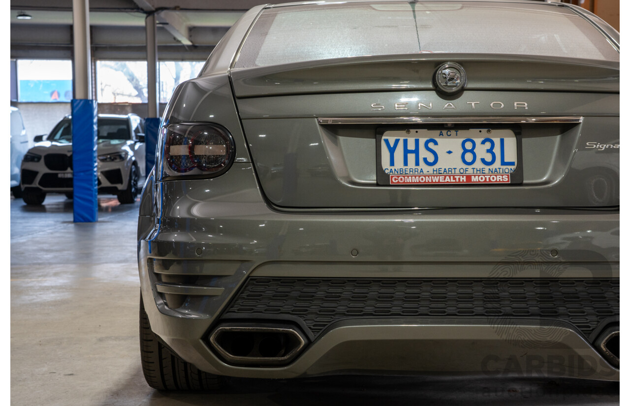 10/2011 Holden Special Vehicles (HSV) E3 Senator Signature MY12 4d Sedan Alto Grey V8 6.2L - Project