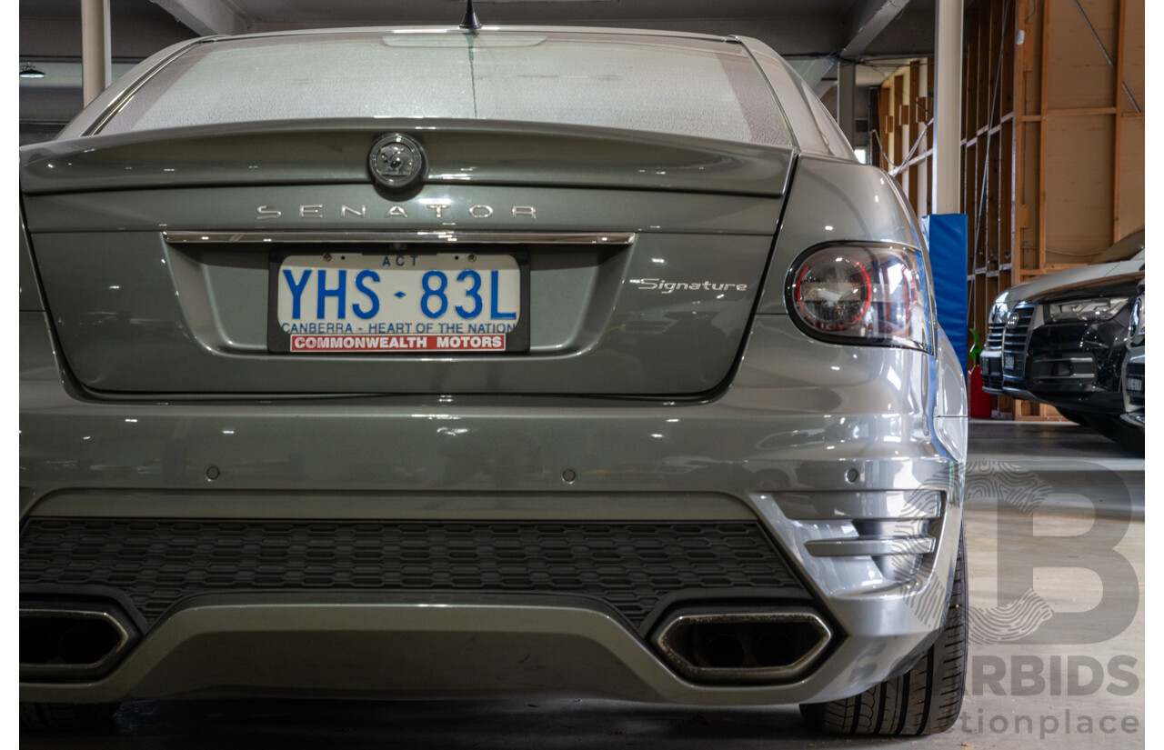 10/2011 Holden Special Vehicles (HSV) E3 Senator Signature MY12 4d Sedan Alto Grey V8 6.2L - Project
