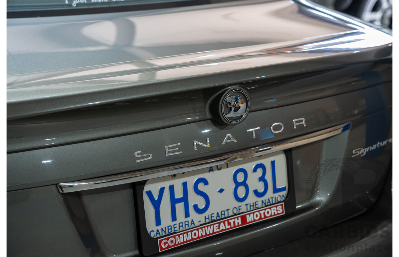 10/2011 Holden Special Vehicles (HSV) E3 Senator Signature MY12 4d Sedan Alto Grey V8 6.2L - Project