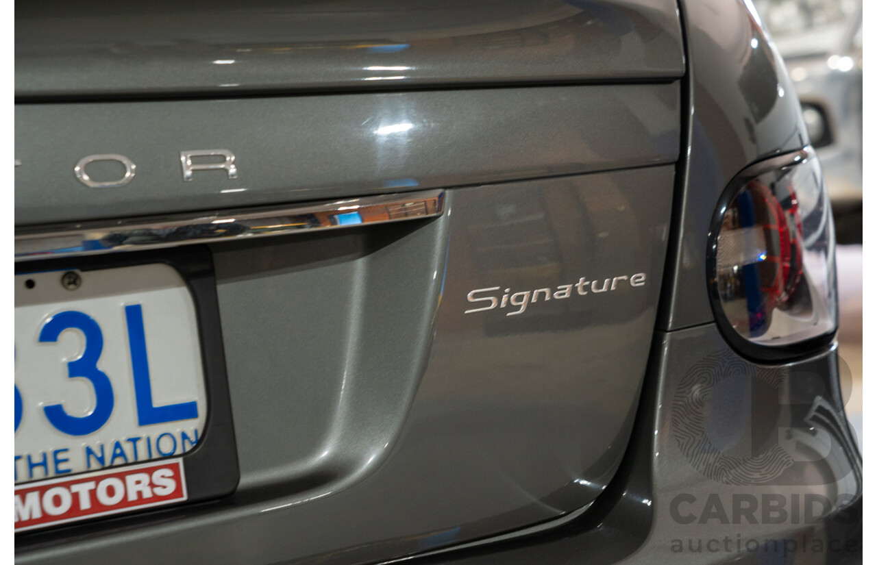 10/2011 Holden Special Vehicles (HSV) E3 Senator Signature MY12 4d Sedan Alto Grey V8 6.2L - Project